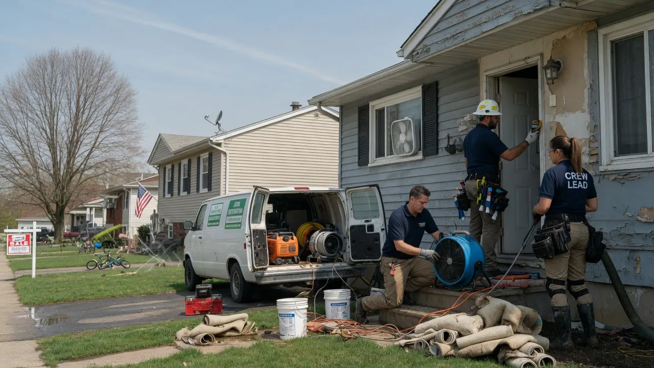Flood Cleanup in Colcord, OK near me