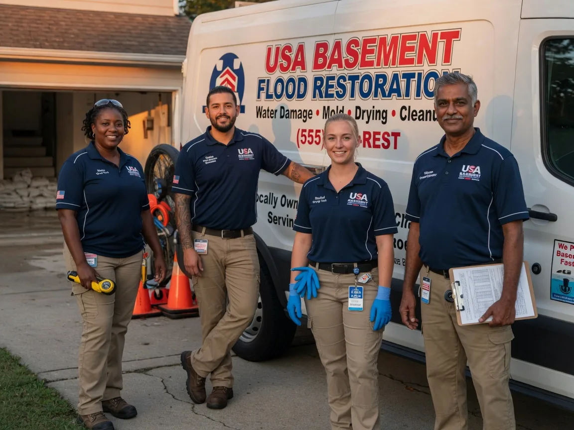 Basement Flood Cleanup company in Colcord, OK